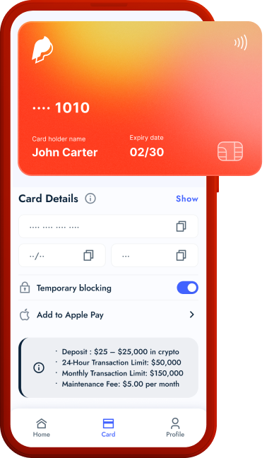 Virtual Card prompay.cards